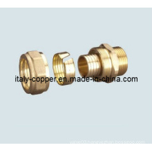 Brass Compression Coupling for Pex Fitting